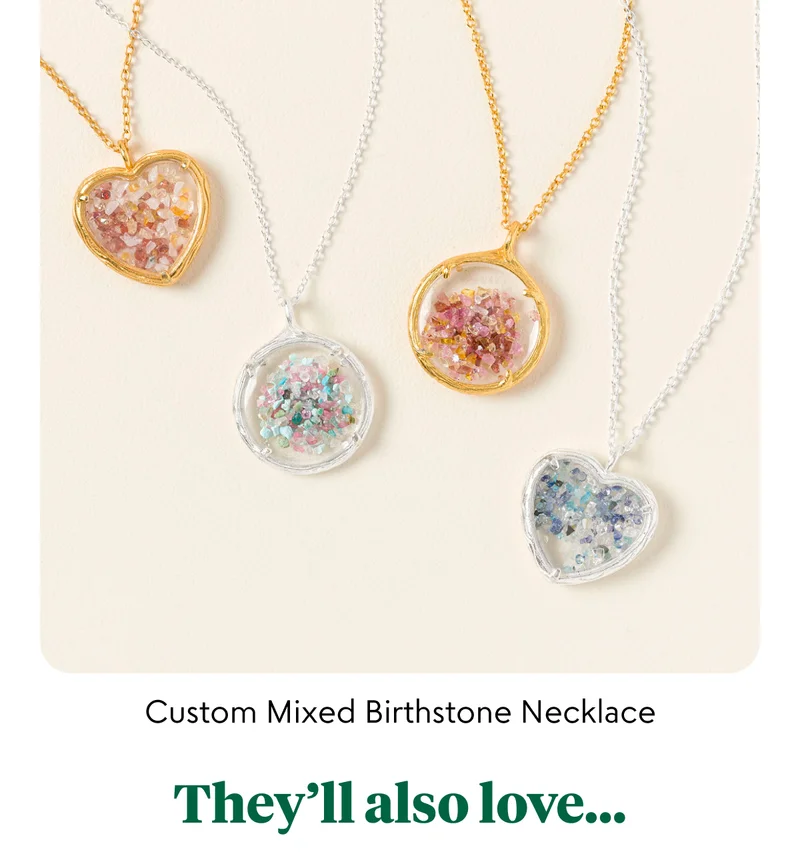 Custom Mixed Birthstone Necklace