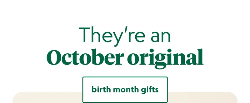 shop Birth Month Gifts