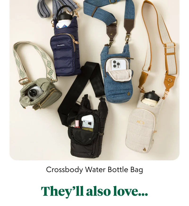 Crossbody Water Bottle Bag