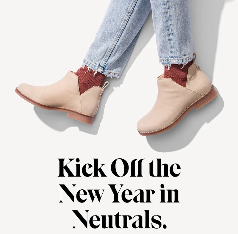Kick off the new year in neutrals