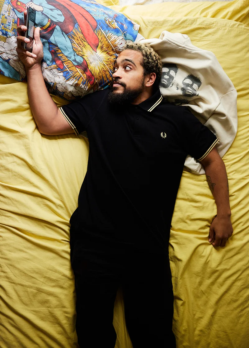 Wu-Lu in the Fred Perry Shirt