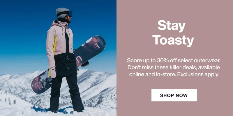 Up to 30% Off Select Outerwear