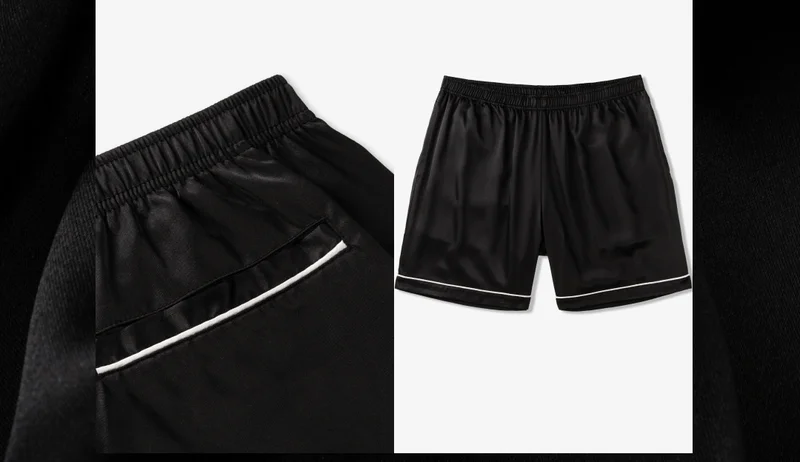 Satin Pajama Short: The Yes Chef's