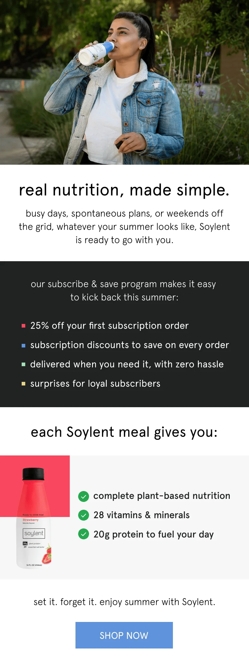 inside each Soylent