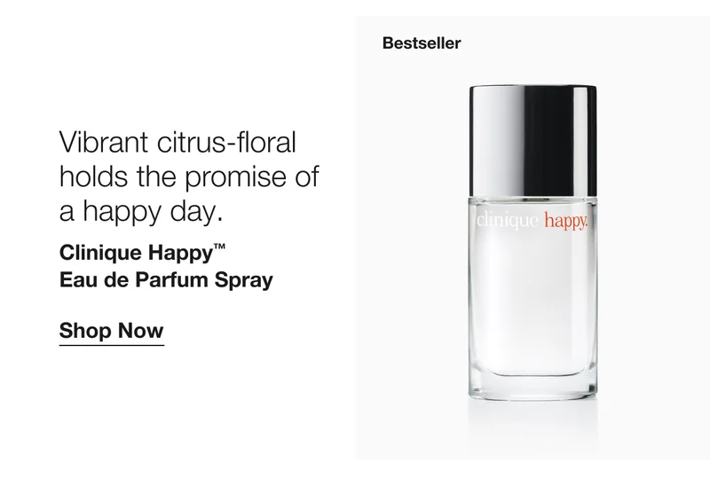 Bestseller | Vibrant citrus-floral holds the promise of a happy day. | Clinique Happy™ Eau de Parfum Spray | Shop Now