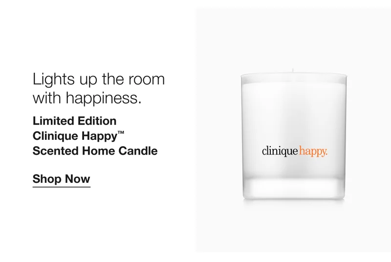 Lights up the room with happiness. | Limited Edition Clinique Happy™ Scented Home Candle | Shop Now