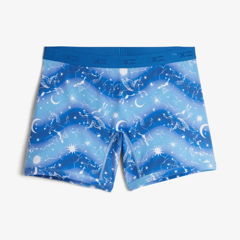 Image of 6" No Fly Boxer Briefs - Star Chaser