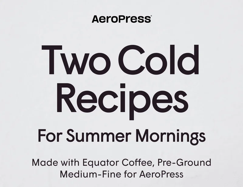 Two Cold Recipes
