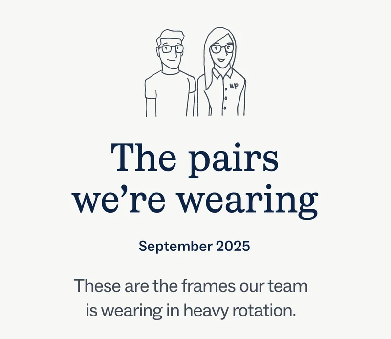 The Pairs We're Wearing