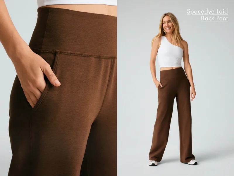 Spacedye Laid Back Wide Leg Pant