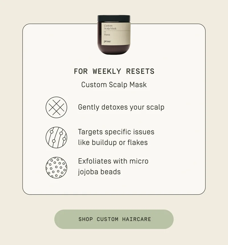 For weekly resets | Custom Scalp Mask