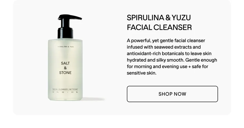 Spirulina & Yuzu Facial Cleanser