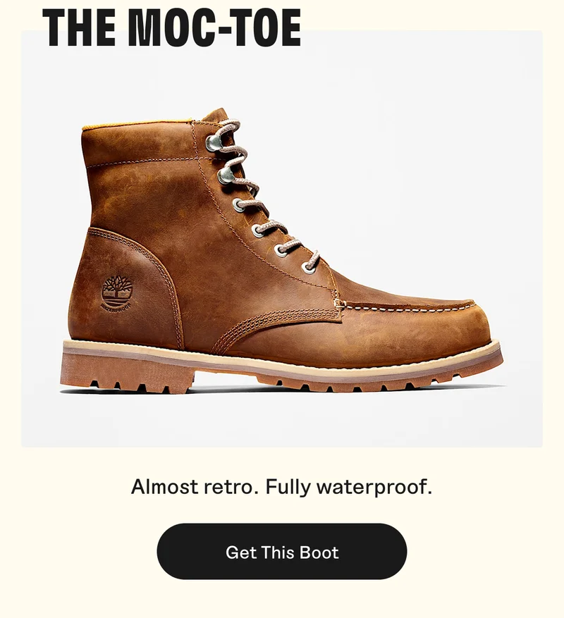 The Moc-Toe. Get This Boot.