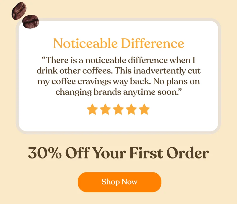 30% Off Your First Order