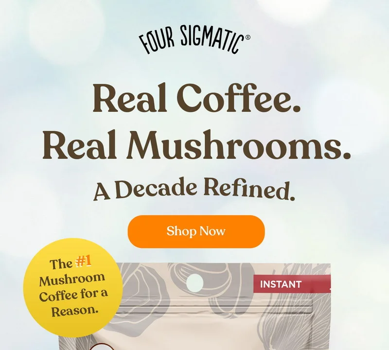 Real Coffee. Real Mushrooms