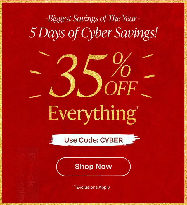 Biggest savings of the year - 35% off everything