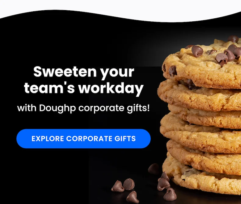 Sweeten your team's workday with Doughp corporate gifts!