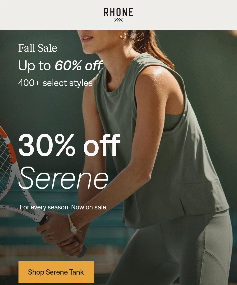 30% off Serene