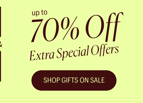Up to 70% Off Extra Special Offers - Shop Gifts on Sale