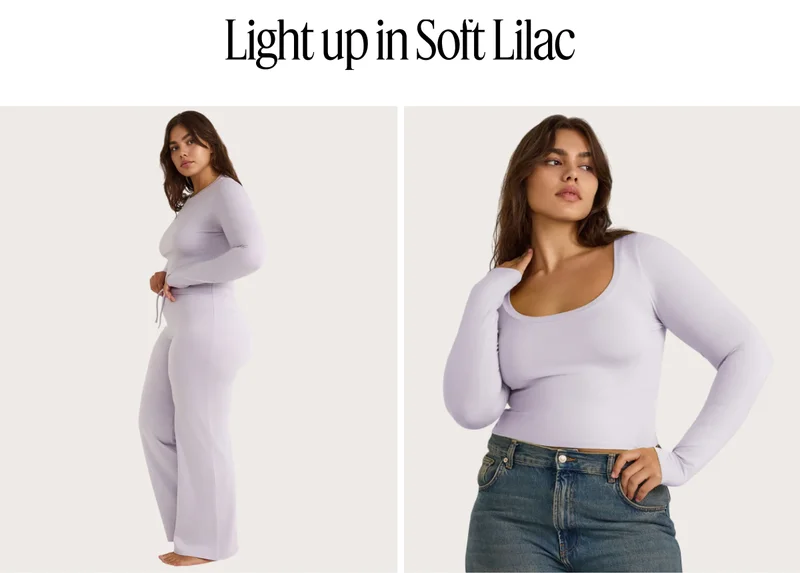 Light up in Soft Lilac
