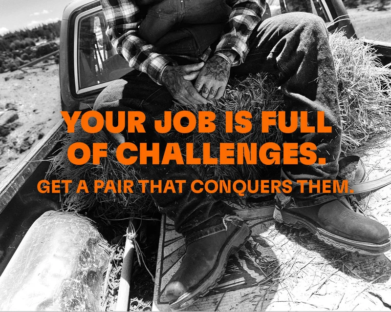 YOUR JOB IS FULL OF CHALLENGES. GET A PAIR THAT CONQUERS THEM.
