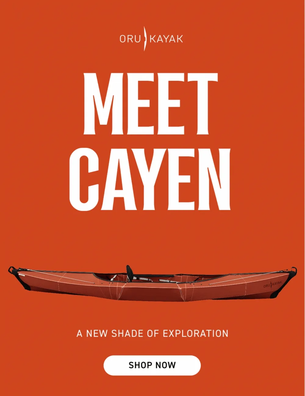 Meet Cayen. A New Shade of Exploration.