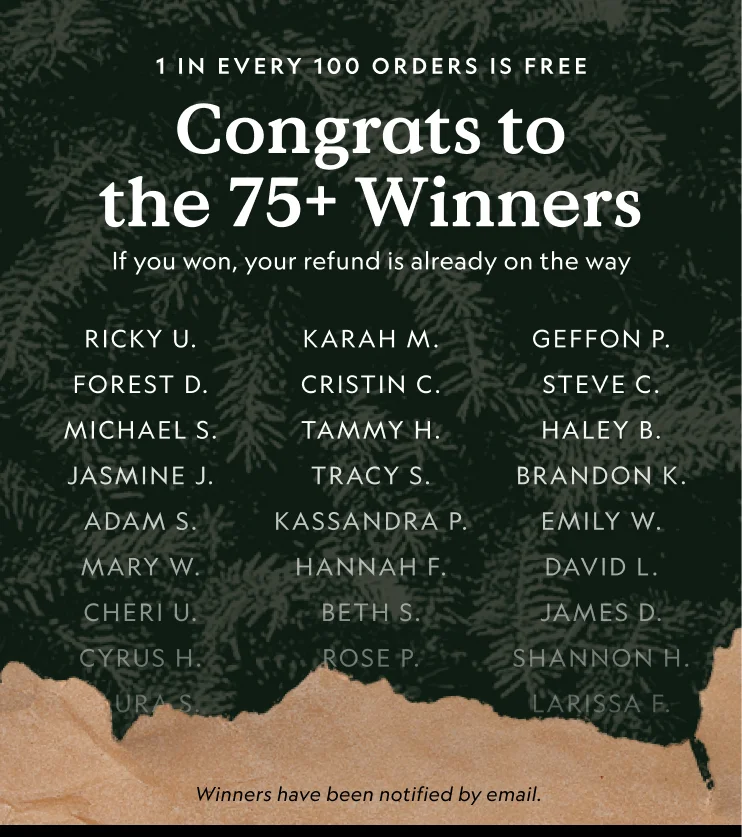 Winners