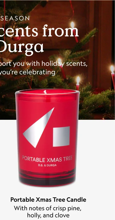 Portable Xmas Tree Candle
