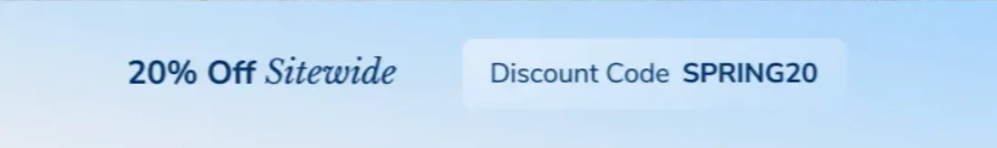 Spring Savings Sale Spring Savings Sale