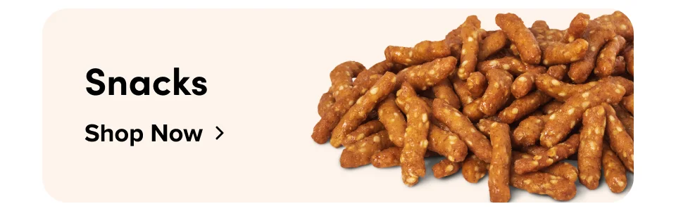 Snacks; Shop Now