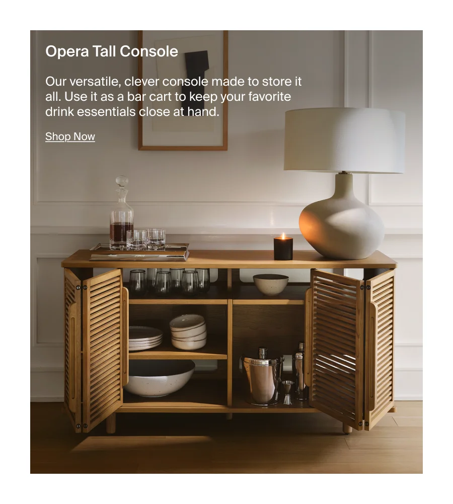 Opera Tall Media Console
