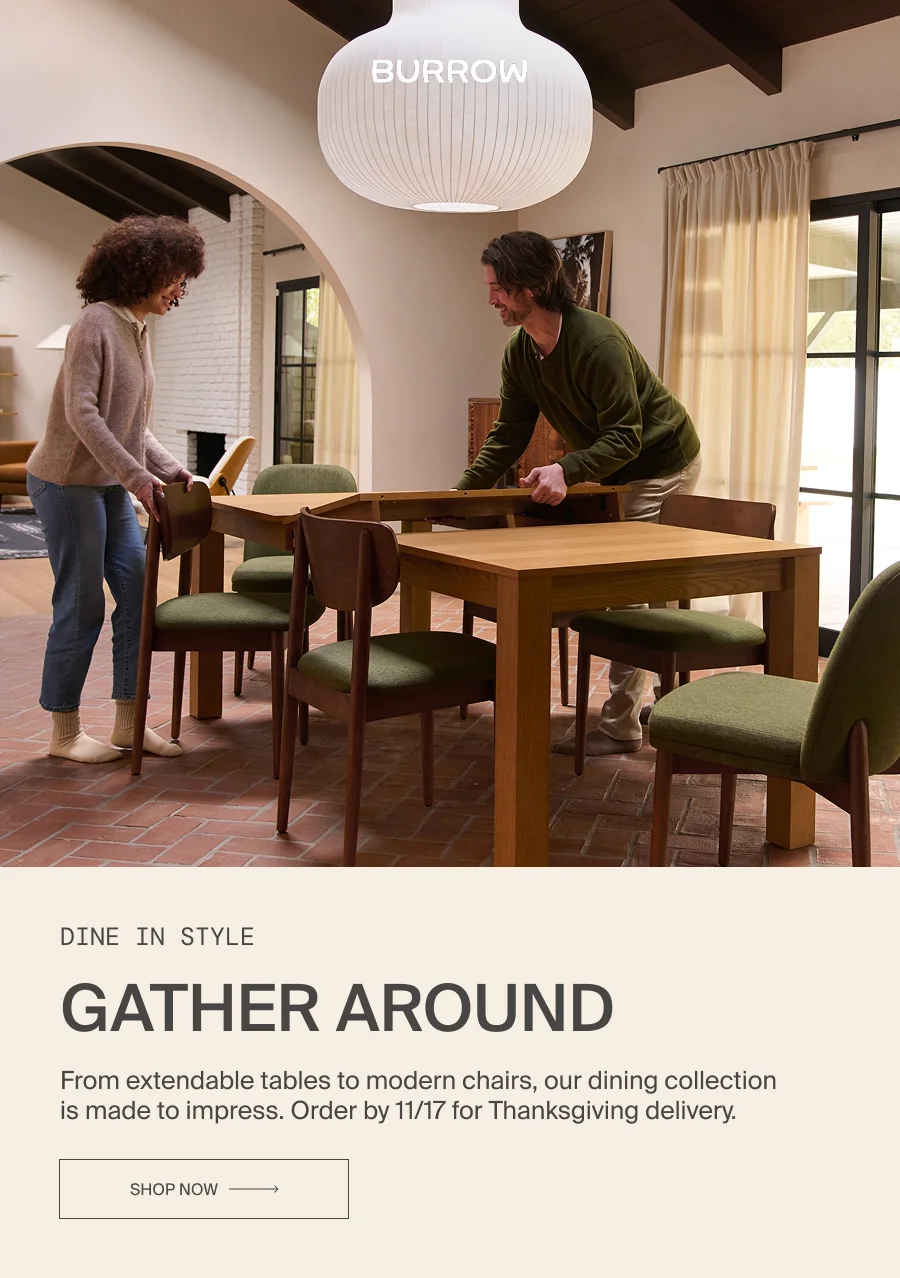 Gather Around. Shop Now.