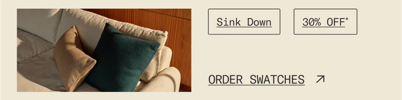 Order Sink Down Sectional swatches