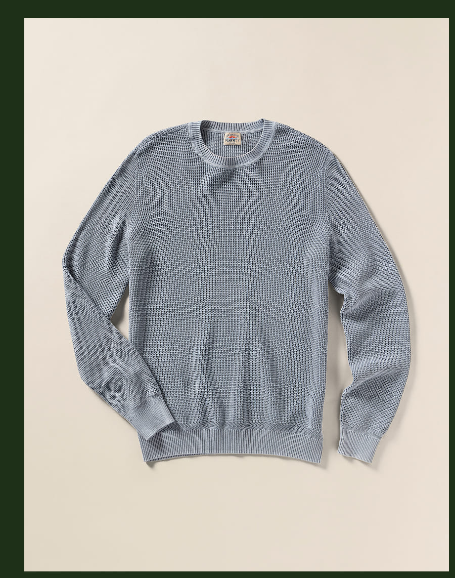 Sunwashed Crewneck Sweater Tradewinds