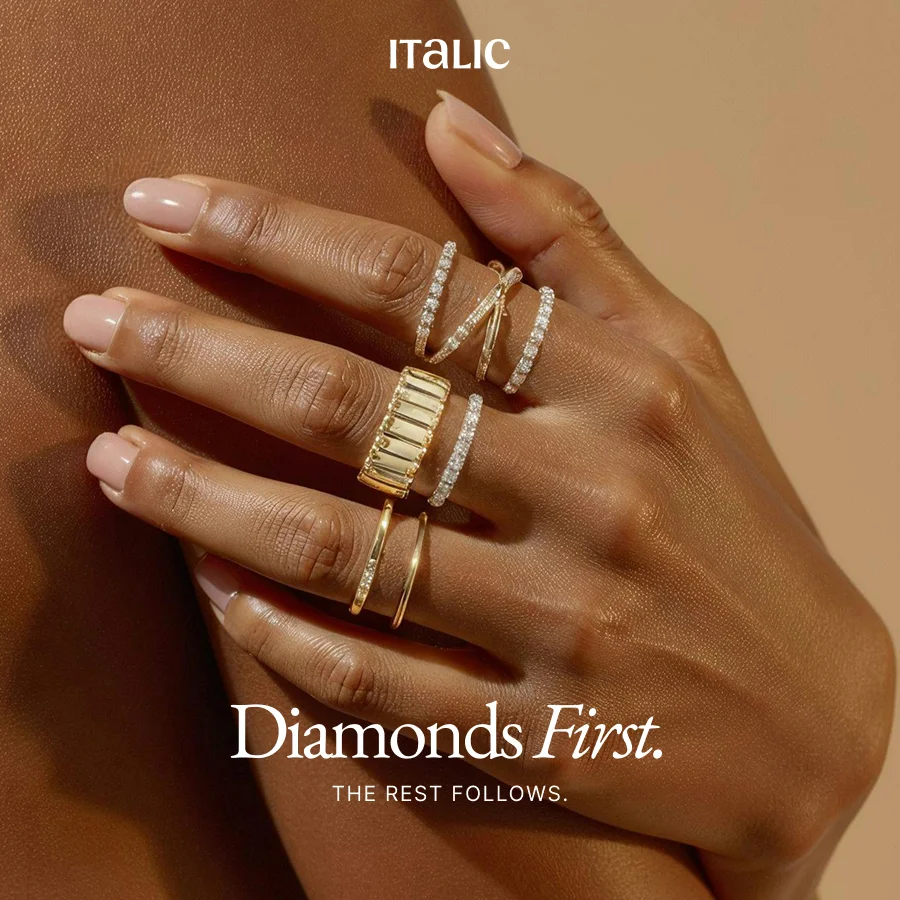 Diamonds First. The Rest Follows.