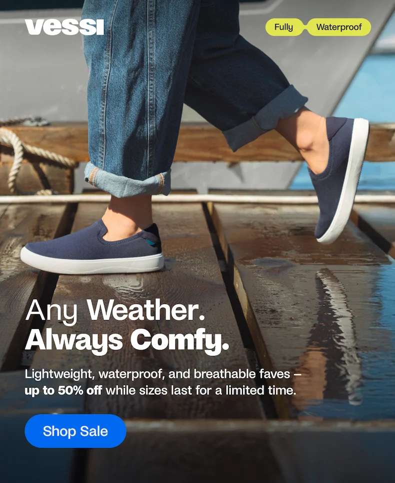 Any Weather. Always Comfy.