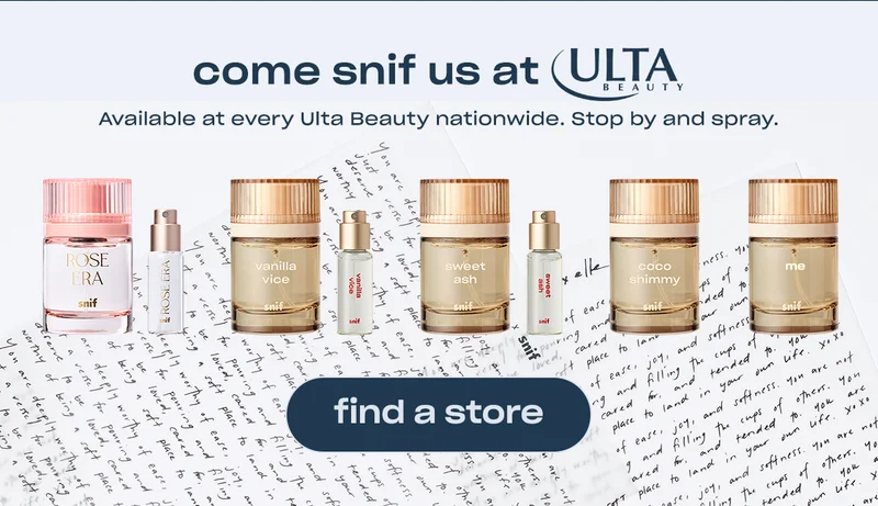 come snif us at Ulta Beauty.   Available at every Ulta Beauty nationwide. Stop by and spray.  [find a store]