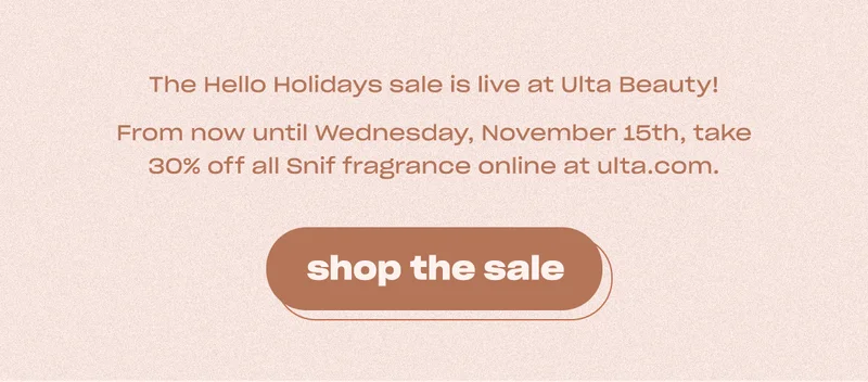 Shop the Snif sale at Ulta Beauty. ↗