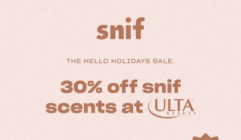 Shop the Snif sale at Ulta Beauty. ↗