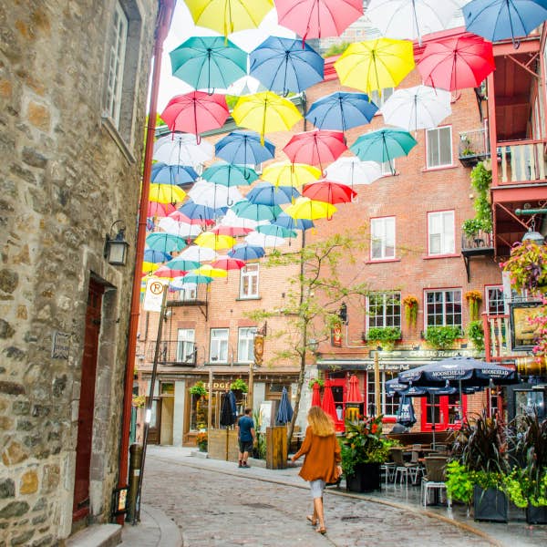 Woman in Quebec City