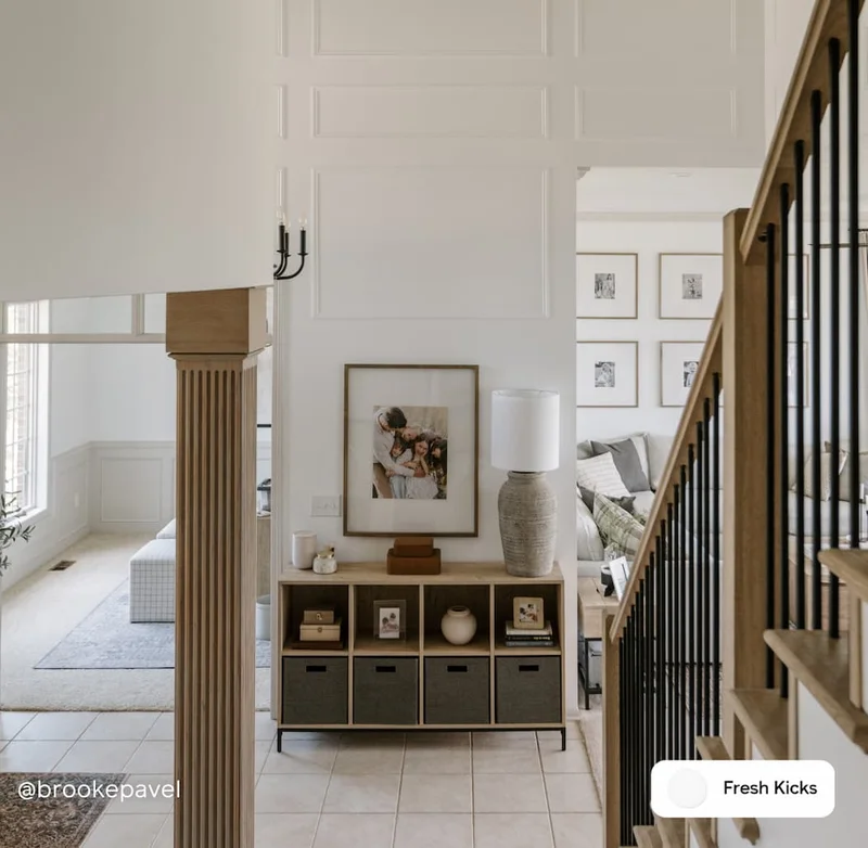 Entryway way featuring Fresh Kicks