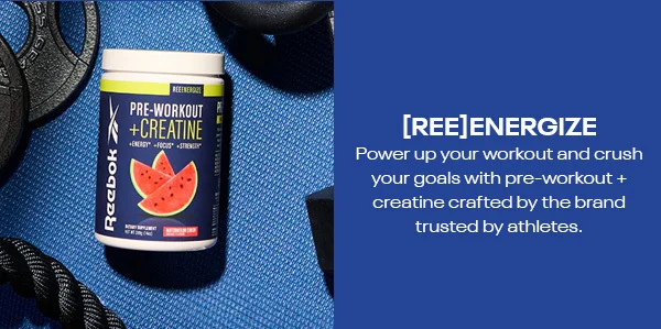 Reebok ReeEnergize Pre-Workout + Creatine
