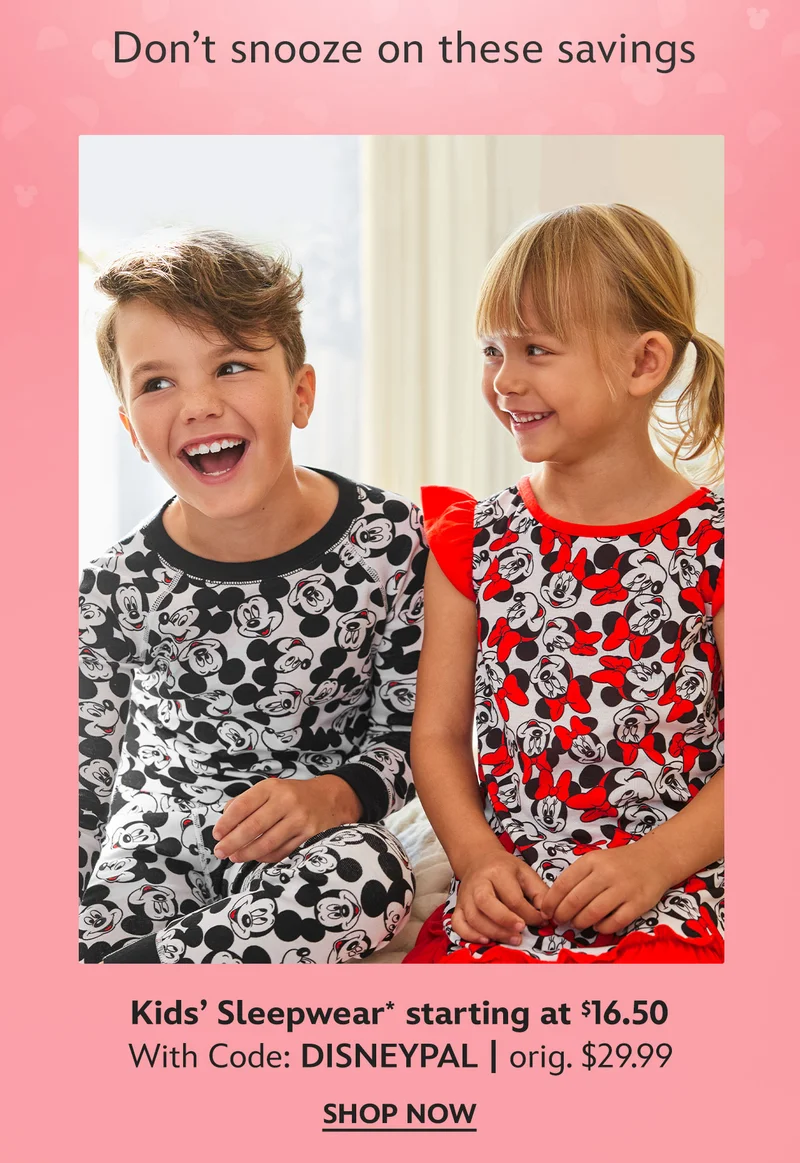 Kids' Sleepwear| Shop Now