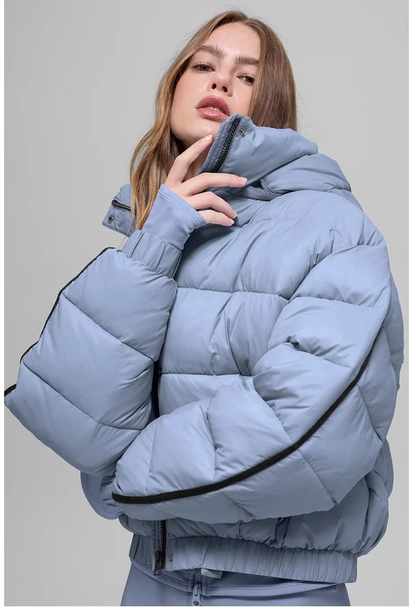 Aspen Love Puffer Jacket - Winter Frost - Winter Frost / XS