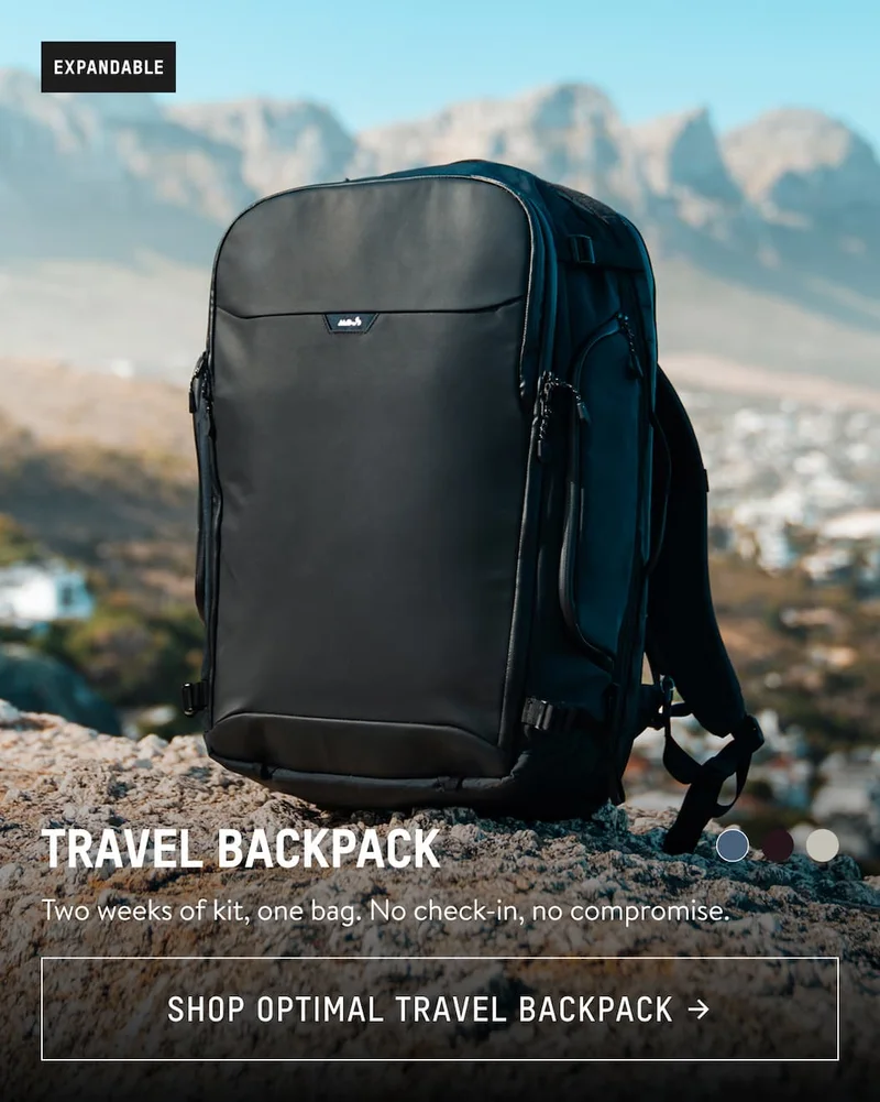 Shop Optimal Travel Backpack
