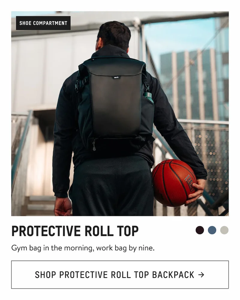 Shop Protective Roll Top Backpack