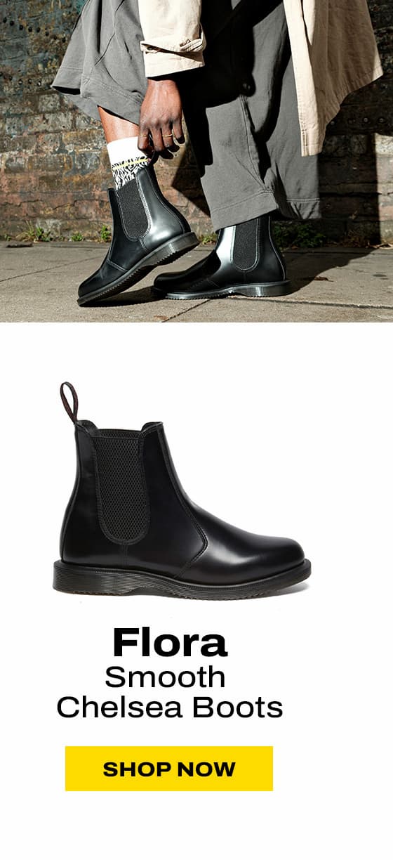 Flora Smooth Chelsea Boots