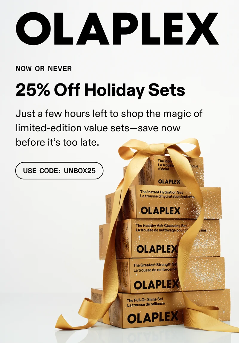 25% Off Holidays Sets | Use Code: discount code