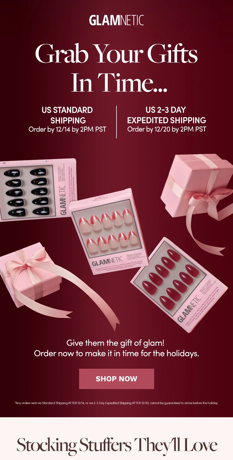 Grab Your Gifts In Time