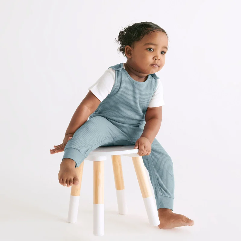 Image of Ribbed Overalls